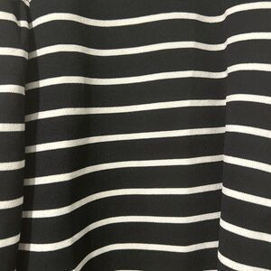 Ralph Lauren Black and White Striped Sweater